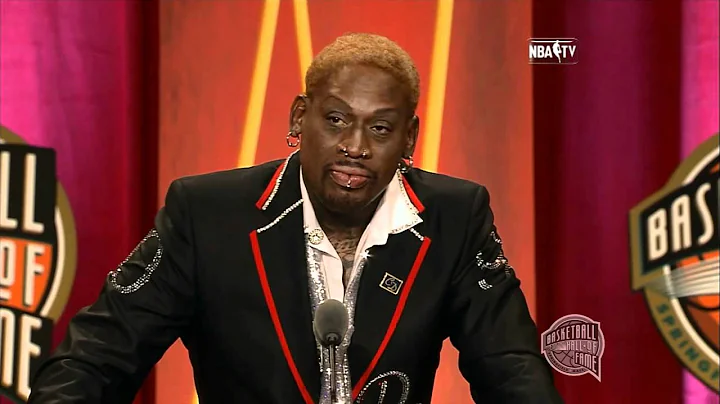Dennis Rodman's Basketball Hall of Fame Enshrinement Speech - DayDayNews