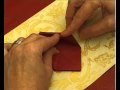 Karácsonyi papír csillag készítés, origami