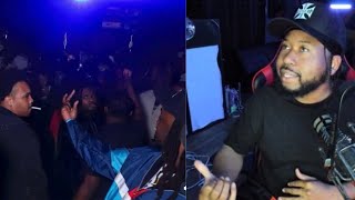 DJ Akademiks Reacts To Viral Video Of GD Throwing Up The Rakes In G Herbos Face
