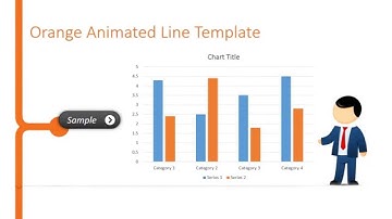 SlideModel.com - Animated Orange Line PowerPoint Template