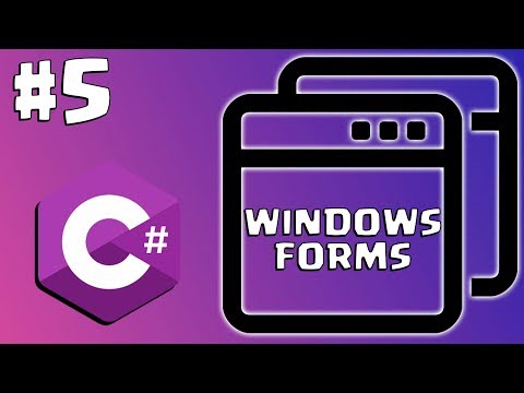 Graphical C# Course | Windows Forms | Running a Form | Part 5