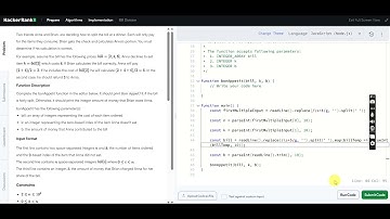 Bon Appetit HackerRank Solution | Bill Division Explained Step-by-Step