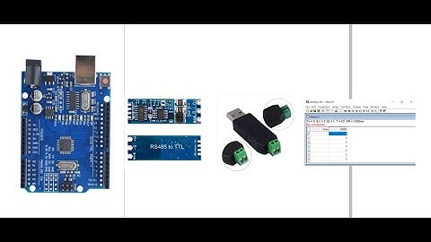 Thử dùng Arduino R3 giao tiếp với Modbus Poll, Modbus Slave