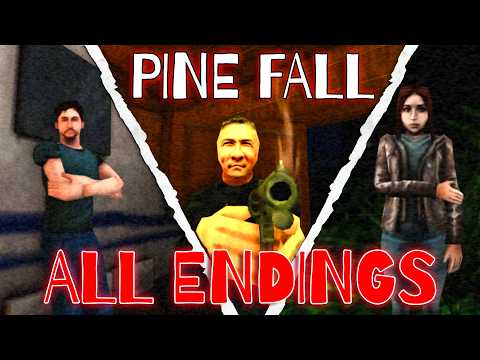 Pine Fall [HORROR] - ALL Endings [ROBLOX]