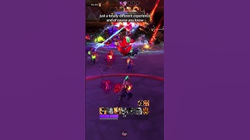 Raiding with My Destruction Warlock in World of Warcraft Dragonflight Patch 10.1 #shorts