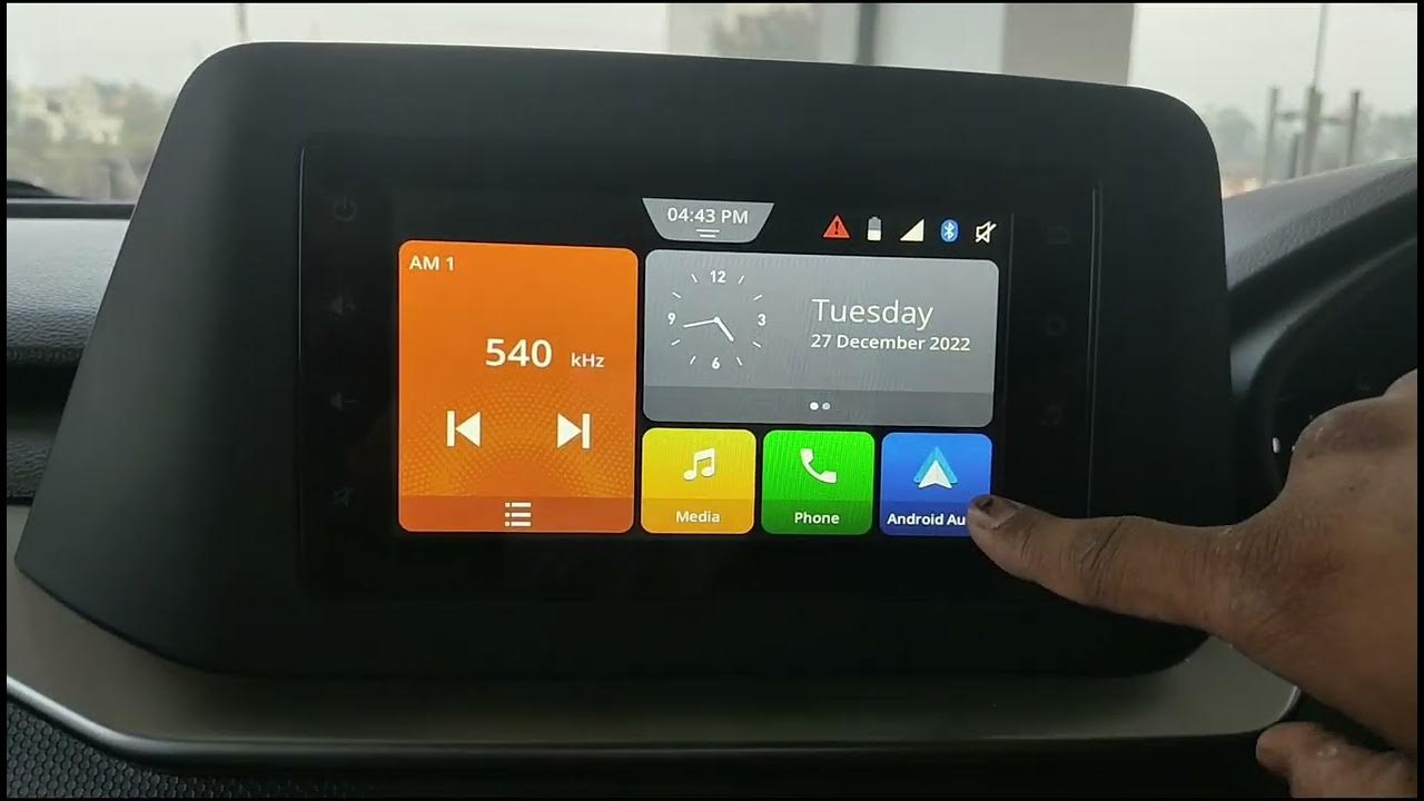 Android Auto connect in smart play studio 7inch touchscreen maruti