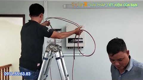 Quy trình lắp đặt pin mặt trời đối với mái bằng và sân thượng