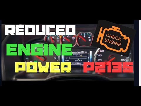 HOW TO FIX Check Engine Light W/ Truck Reduced Engine Power/  Stalling  PROBLEMS, P2135 CODE SOLVED