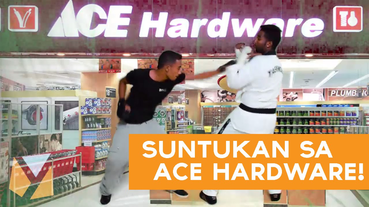 Suntukan sa ACE Hardware! - YouTube