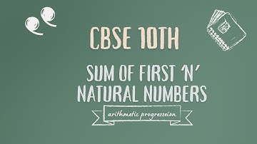 Sum of first’n’ natural numbers