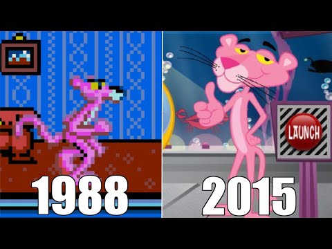 Evolution of Pink Panther Games [1988-2015]