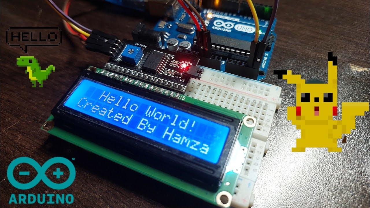 Interfacing I2C Board With An LCD Using Arduino