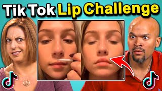 Celebrity Parents React To Lip Challenge Tik Tok Trend Wealth