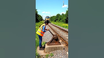 Train Switch Done the Manual Railway Way 🔧