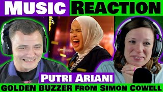 Putri Ariani - GOLDEN BUZZER Moment on AGT 2023 REACTION @putriarianiofficial