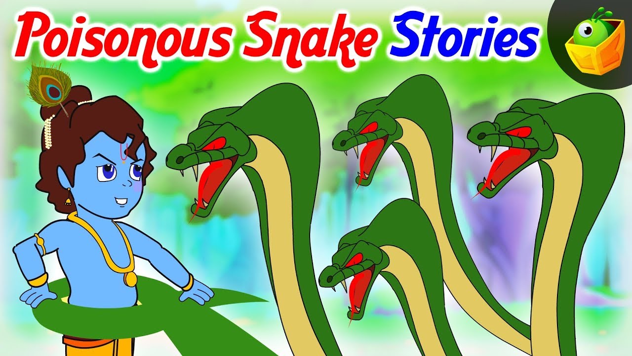 Poisonous Snake  Stories  Krishna Cartoon  Popular Hits of Bedtime stories in MagicBox