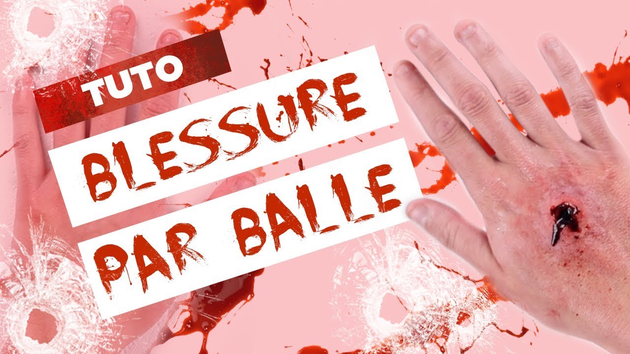 Tutoriel] Maquillage D'impact De Balle Facile Pour Halloween - Youtube