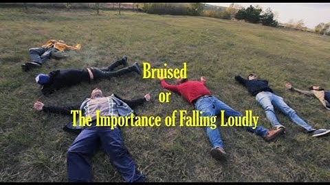 BRUISED or (The Importance of Falling Loudly) - a documentary by Michael-Angelo Nikolaidis