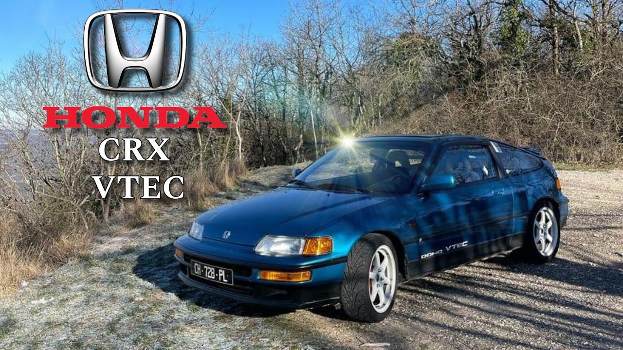 Honda CRX EE8 : Une petite bombe roulante ! 