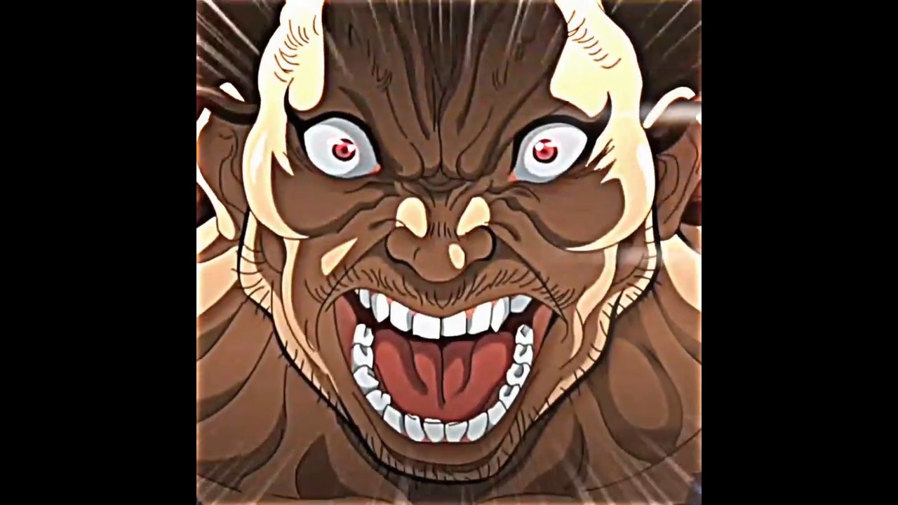 MUSASHI AURAAAð¥#baki #bakidou #yujirohanma #shorts #animeedit