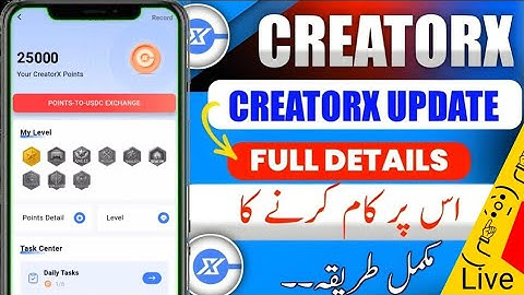 CreatorX New Earning App || CreatorX app full overview || How to work on CreaterX App & Withdraw