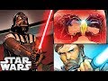 How Darth Vader Turned His Lightsaber RED (CANON) - Star Wars Explained