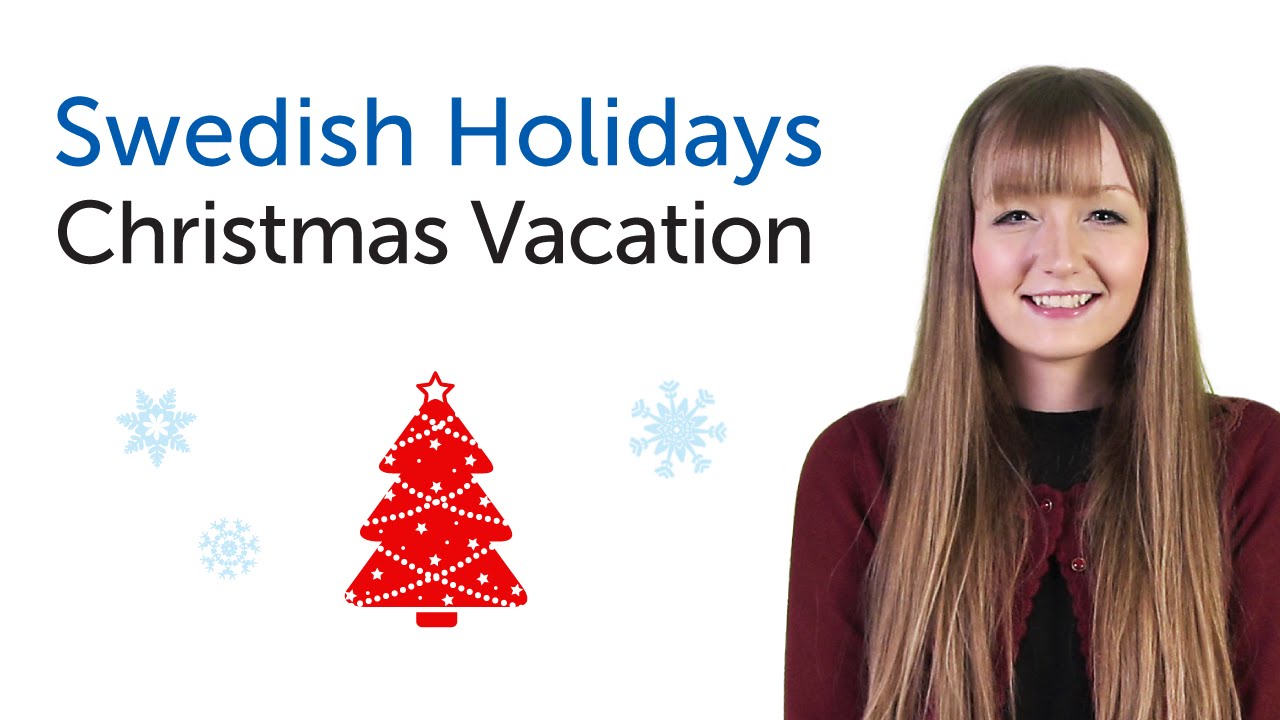 ⁣Swedish Holidays - Christmas Vacation - Jullov