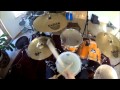 Green Day - Basket Case (drum cover), GoPro POV