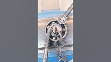 Hand Forged Iron Chain Making | Traditional Blacksmith Craft in Workshop 👍 #handmade #craft #skills