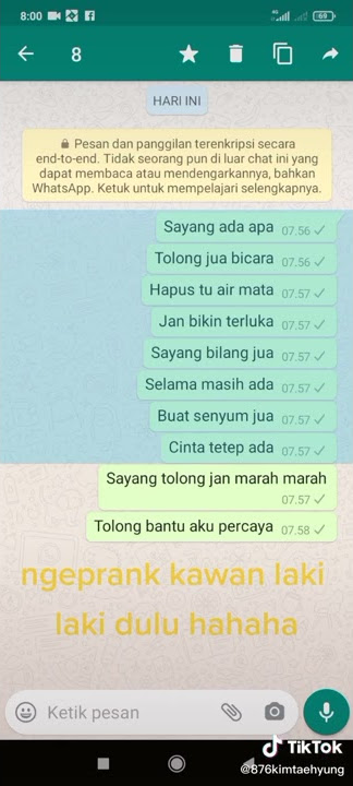 sayang tolong jangan marah marah