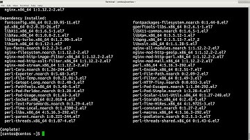 How to install nginx in CentOS 7