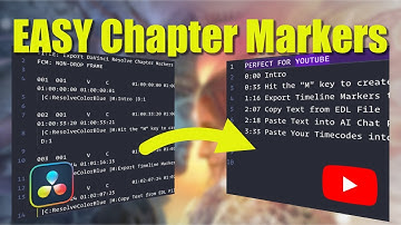 Easiest Way to Export DaVinci Resolve Chapter Markers for YouTube (Use AI!)