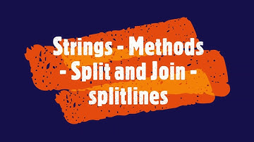 PYTHON - Strings - Methods - Split and Join - splitlines #PythonTips #viral #viralvideo