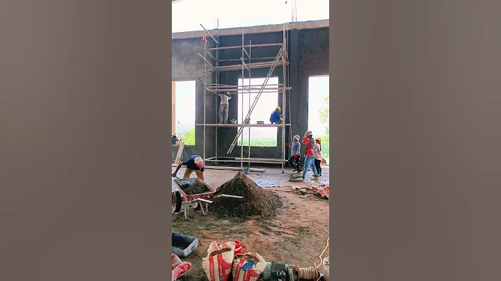 Plastering works #design #home #house #work #constructionworker #Architecture #design 082729