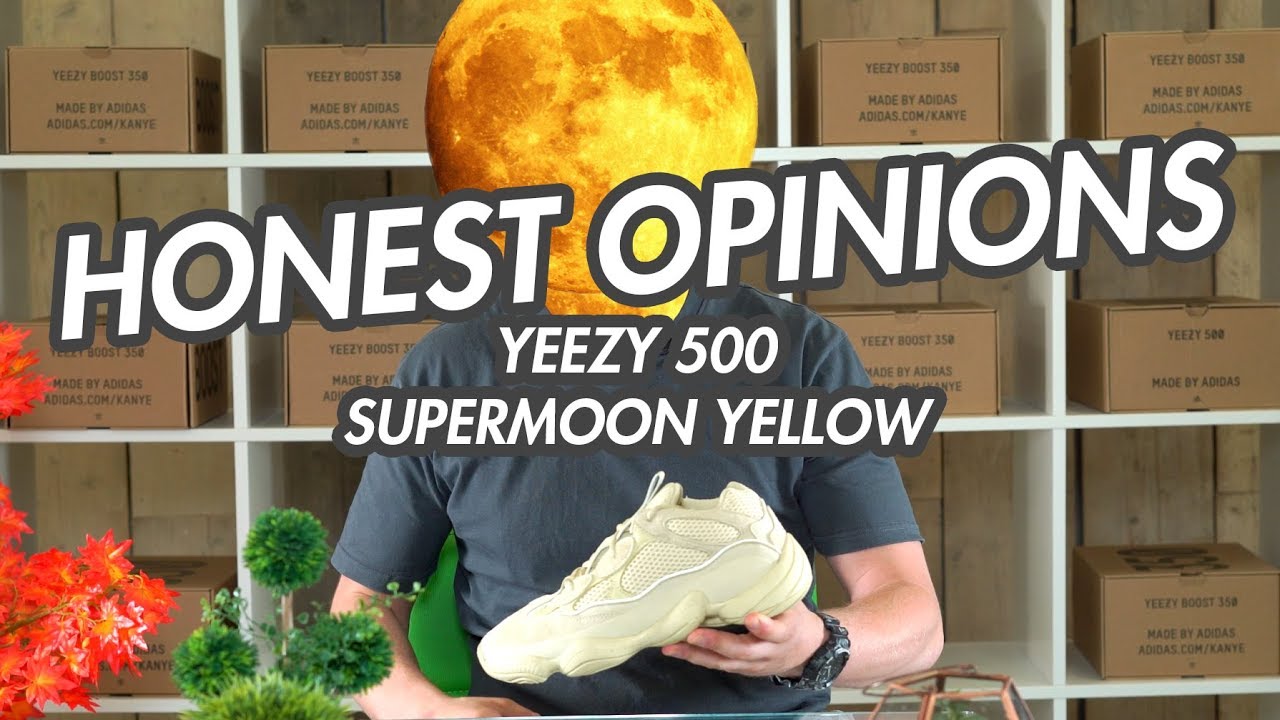 ADIDAS YEEZY 500 SUPER MOON YELLOW 
