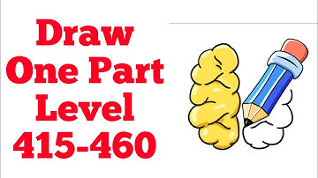 DOP : Draw One Part Level 415-460 WalkThrough Solution