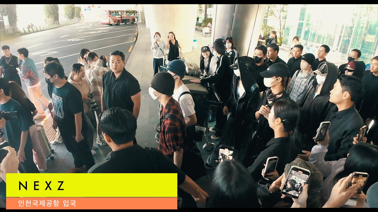 NEXZ(넥스지) Arrival Incheon Airport