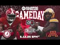 College Football 26: #2 Alabama vs Minnesota Week 3, RFL College Series 8 | CPU vs CPU Dynasty!