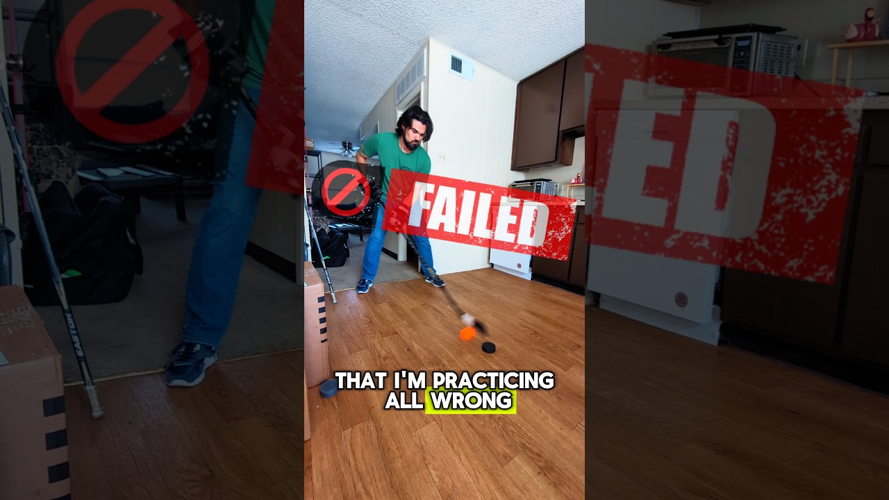 Hockey WITHOUT LOOKING? 🙈 ft. @Xenopucks