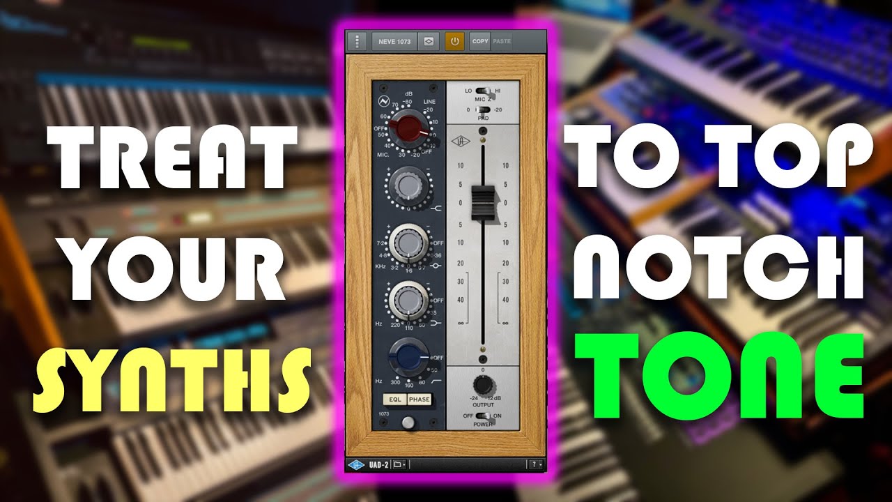 Treat Your Synths To Top Notch Tone with Neve Style Preamps YouTube