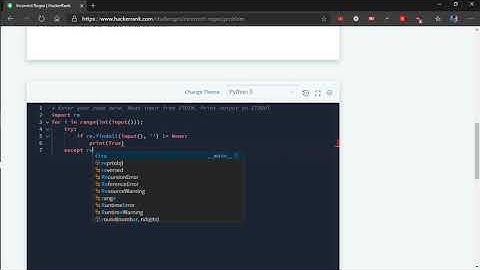 Hackerrank | Python | Incorrect Regex