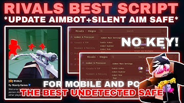 [Best]🔥RIVALS Script Pastebin **NO KEY** Aimbot AutoFire + Silent Aim | ESP Cham | RageMode AutoWin🎯