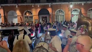 Naptown Brass Band playing “Oye Como Va” in the French Quarter!!!