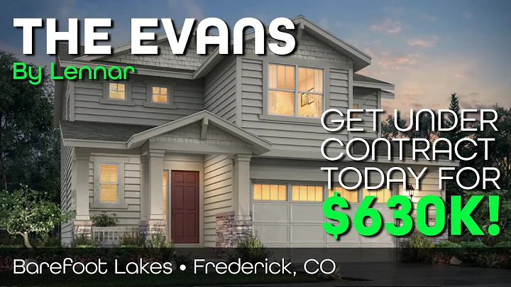 NEW HOME TOUR | Frederick, Co | Lennar | Evans Flo...
