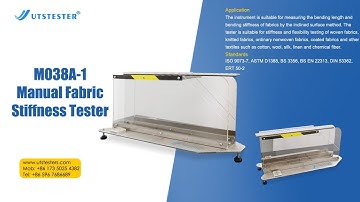 M038A 1 Manual Fabric Stiffness Tester