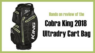 Review of Cobra King 2018 Ultradry Cart Bag