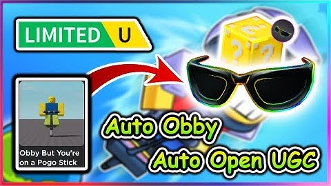 [UGC LIMITED] Roblox Obby But You