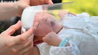 生まれたての命守るフェースシールド　愛知の会社が製造　体調観察しやすく