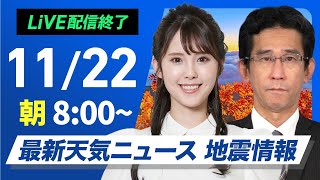 ウェザーニュースの配信のサムネイル画像