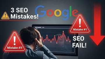 Top 3 SEO Mistakes Killing Your Google Rankings (Avoid These in 2025!)